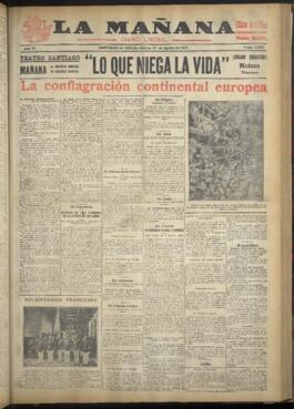 La Mañana - 27 de agosto de 1914