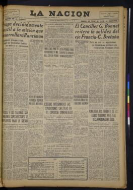 La Nación - 31 de julio de 1938
