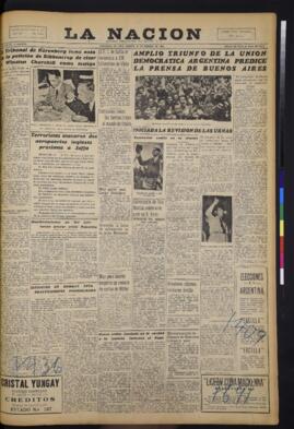 La Nación - 26 de febrero 1946