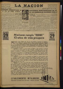La Nación - 28 de junio de 1945