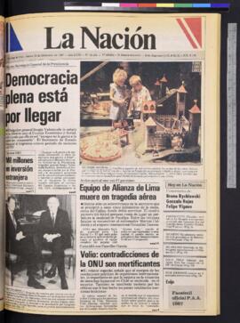 La Nación - 10 de diciembre de 1987