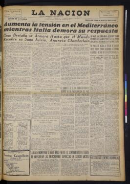 La Nación - 9 de octubre de 1937