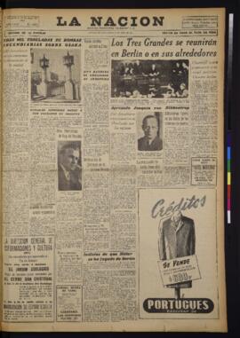 La Nación - 16 de junio de 1945