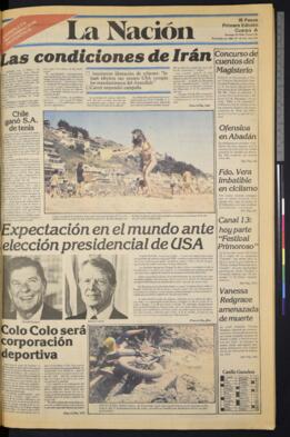 La Nación - 3 de noviembre de 1980