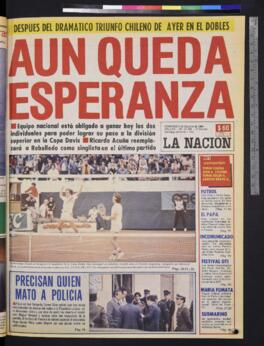 La Nación - 5 de octubre de 1986