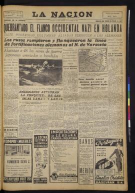 La Nación - 29 de octubre de 1944