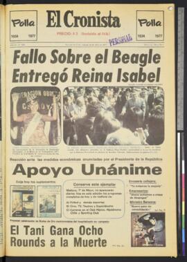 El Cronista - 30 de abril de 1977