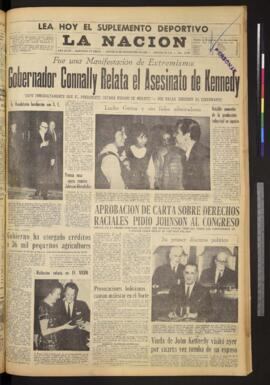La Nación - 28 de noviembre de 1963