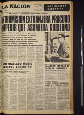 La Nación - 11 de abril de 1972