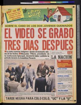La Nación - 31 de julio de 1986