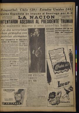 La Nación - 2 de noviembre de 1950