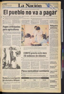 La Nación - 8 de diciembre de 1982