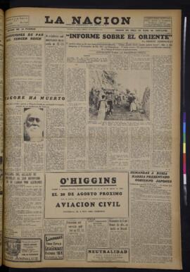 La Nación - 8 de agosto de 1941