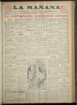 La Mañana - 20 de agosto de 1914