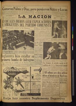 La Nación - 16 de mayo de 1957