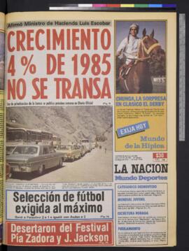 La Nación - 25 de enero de 1985