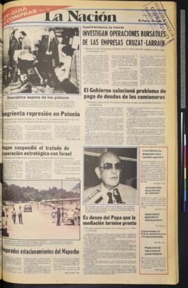 La Nación - 19 de diciembre de 1981