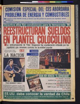 La Nación - 10 de enero de 1986