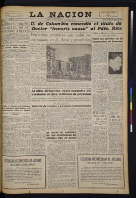 La Nación - 19 de octubre de 1945