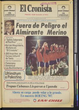 El Cronista - 27 de febrero de 1977