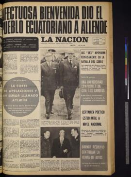 La Nación - 25 de agosto de 1971