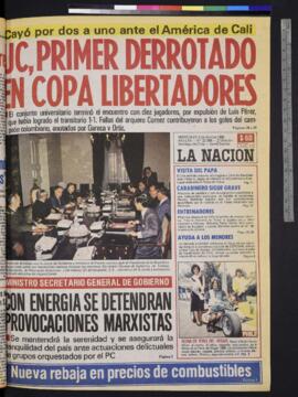 La Nación - 2 de abril de 1986