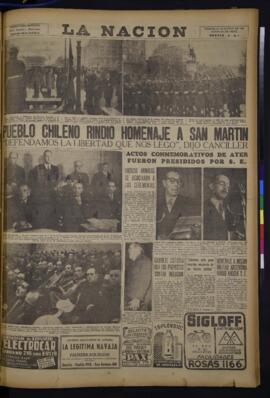 La Nación - 18 de agosto de 1950
