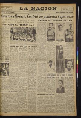 La Nación - 3 de enero de 1944
