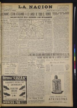 La Nación - 5 de julio de 1941