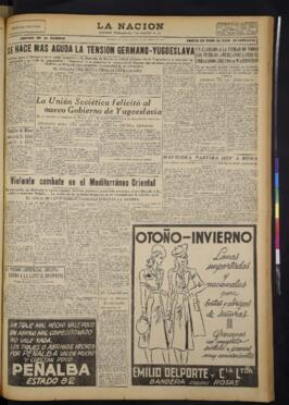 La Nación - 30 de marzo de 1941