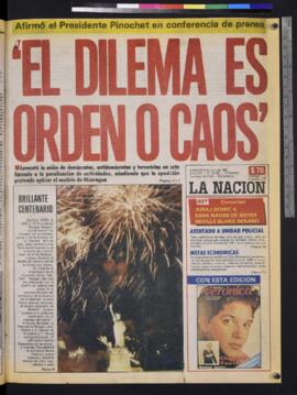 La Nación - 5 de julio de 1986