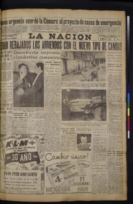 La Nación - 7 de diciembre de 1949