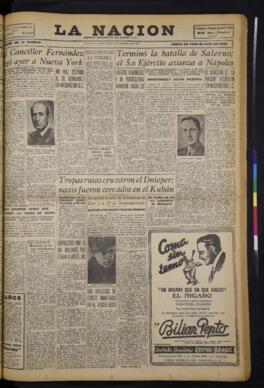 La Nación - 23 de septiembre de 1943