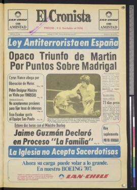 El Cronista - 28 de enero de 1977