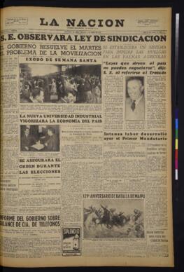La Nación - 5 de abril de 1947