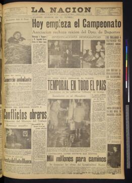 La Nación - 10 de mayo de 1958