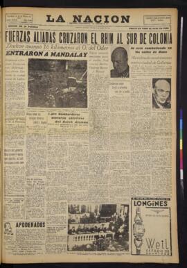 La Nación - 9 de marzo de 1945