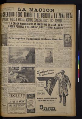 La Nación - 13 de julio de 1948