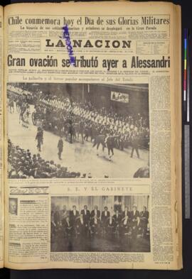 La Nación - 19 de septiembre de 1960