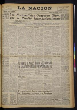 La Nación - 22 de octubre de 1937