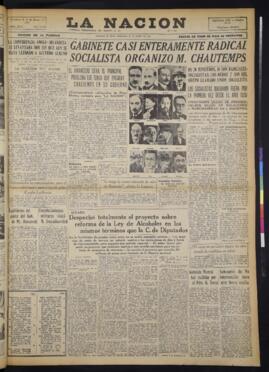 La Nación - 19 de enero de 1938
