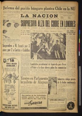 La Nación - 14 de septiembre de 1957