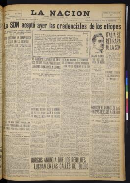 La Nación - 24 de septiembre de 1936