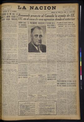 La Nación - 19 de agosto de 1938