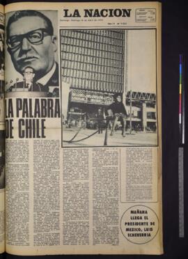 La Nación - 16 de abril de 1972