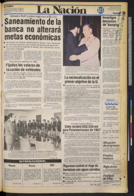 La Nación - 25 de enero de 1983