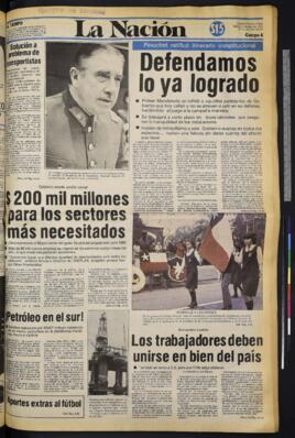 La Nación - 21 de mayo de 1983
