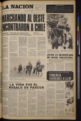 La Nación - 23 de diciembre de 1972