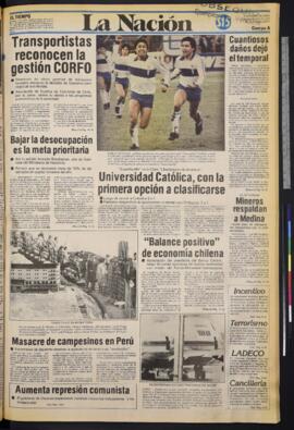 La Nación - 8 de julio de 1983