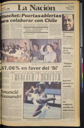 La Nación - 13 de septiembre de 1980